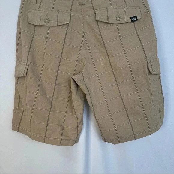 The North Face Rainier Surplus Cargo Shorts Mens Size 36 Beige Outdoor‎ Camping - Picture 8 of 16